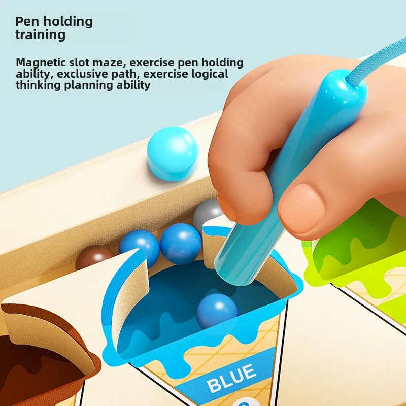 Lody Magnetyczny labirynt kolo – Kids Education Number recenzja i cena