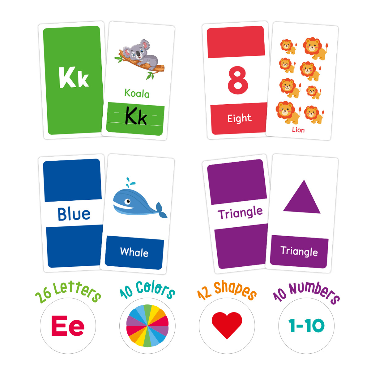 58 sztuk ABC alfabet fiszki Mo – Abc Kids Early Education recenzja i cena