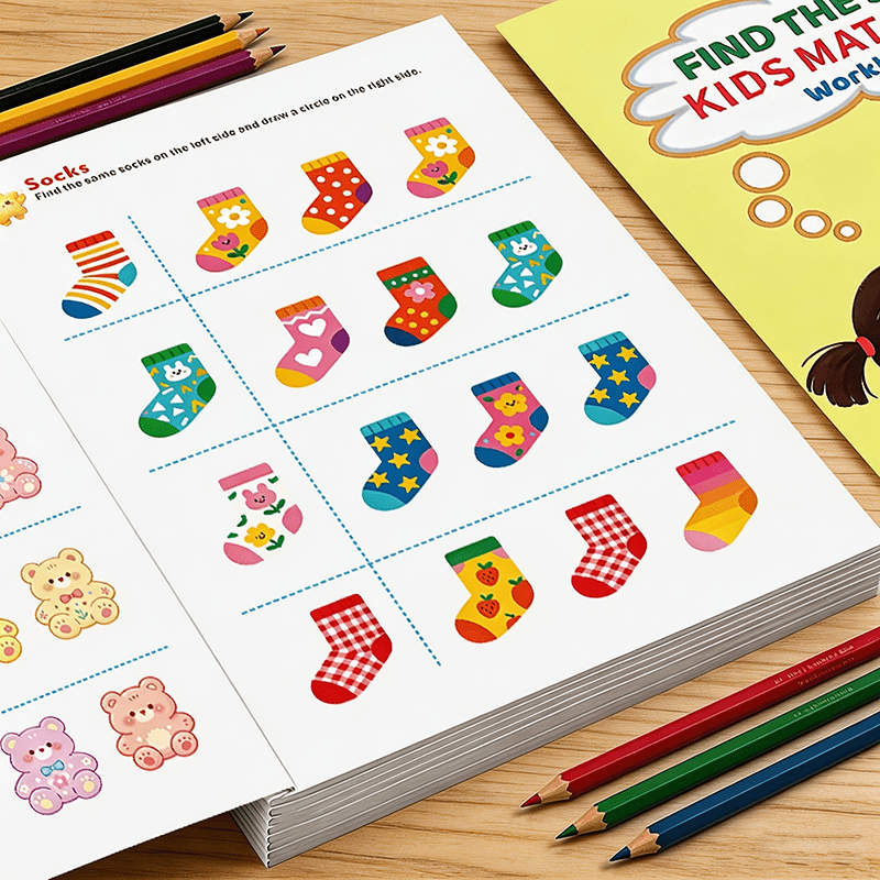 Znajdź identyczny zestaw ćwicz – Kids Education Activities recenzja i cena